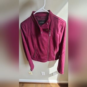 Banana Republic Suede Moto Jacket
